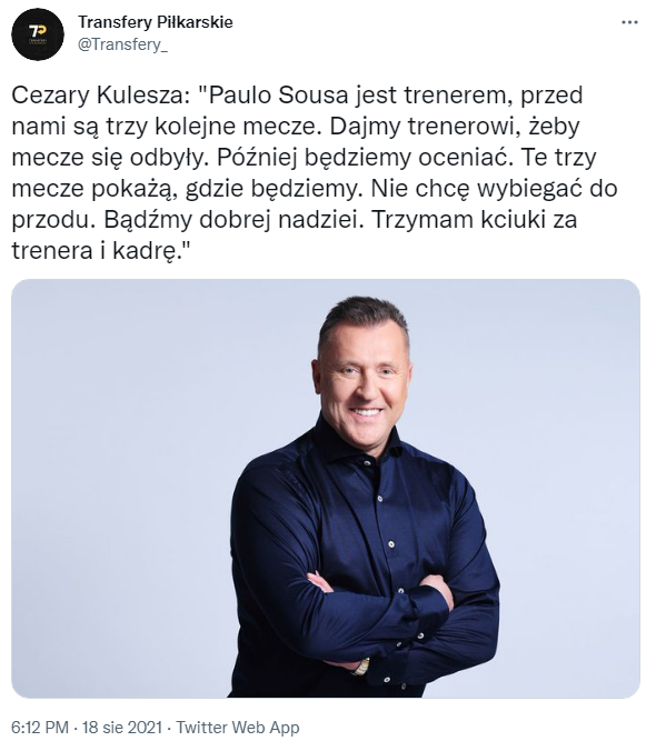 Nowy prezes PZPN na temat PRZYSZŁOŚCI Paulo Sousy!